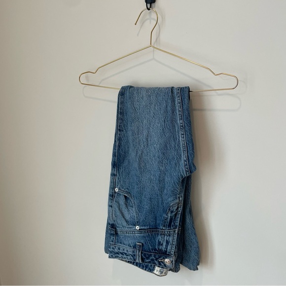 Free People Western Slouchy Bootcut Flare Jeans Sz 26 - Picture 11 of 11